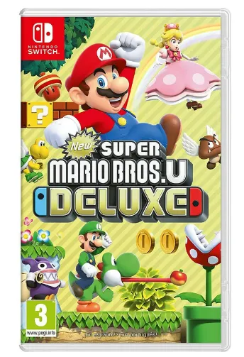 New Super Mario Bros. U Deluxe Super Mario Standard Edition Nintendo Switch Físico